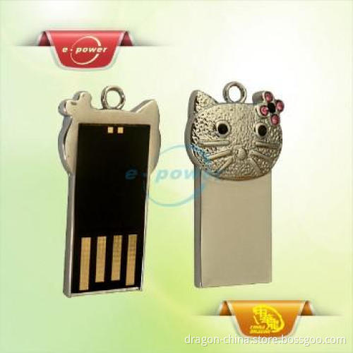 E-Power Cheap Cute Cat Shape USB Flash Drives Bulk U704